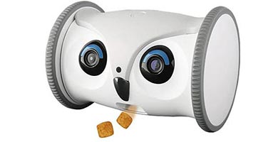 SKYMEE Búho Robot: con cámara móvil y dispensador de golosinas